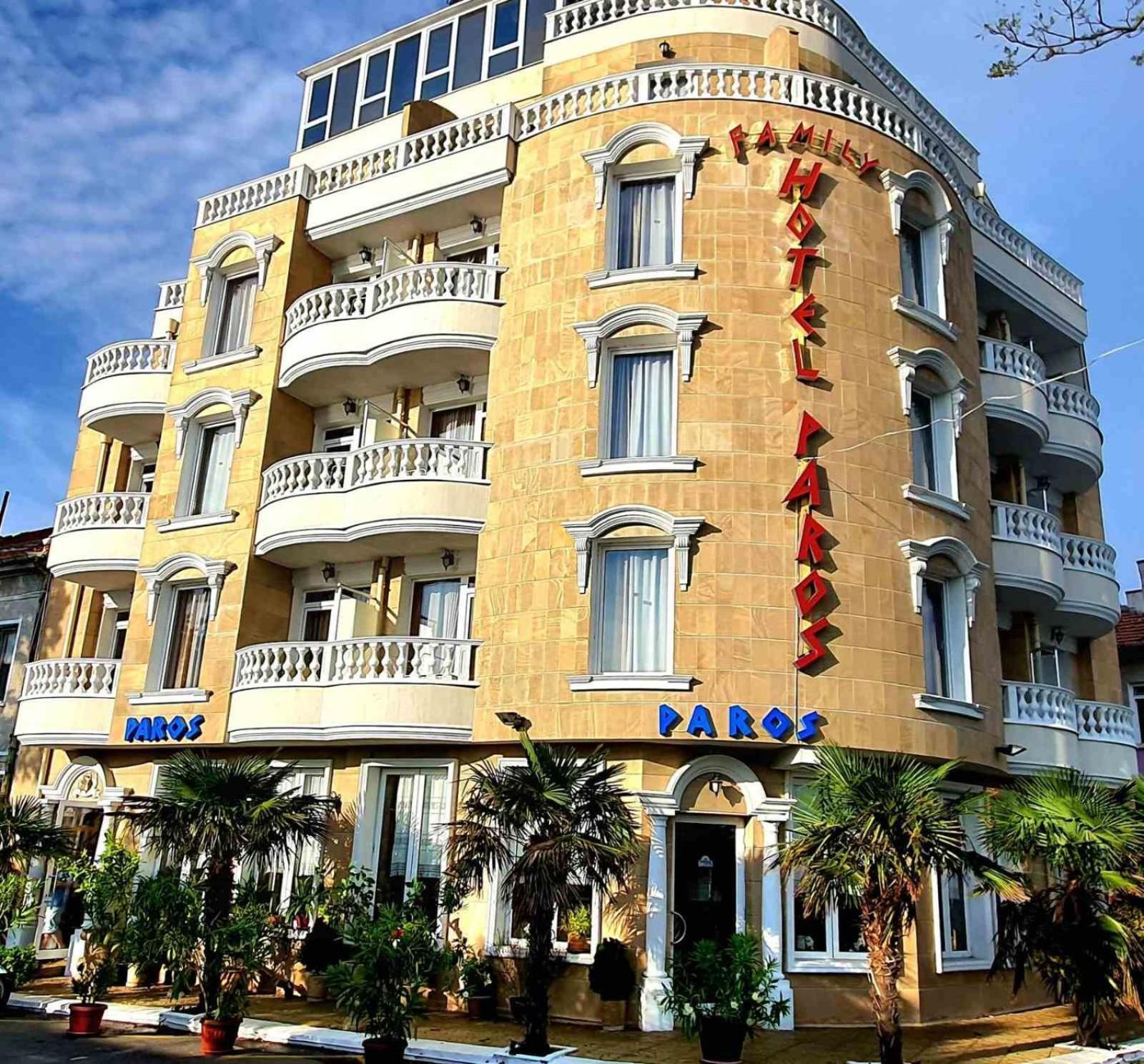 Family Hotel Paros Pomorie Exteriér fotografie